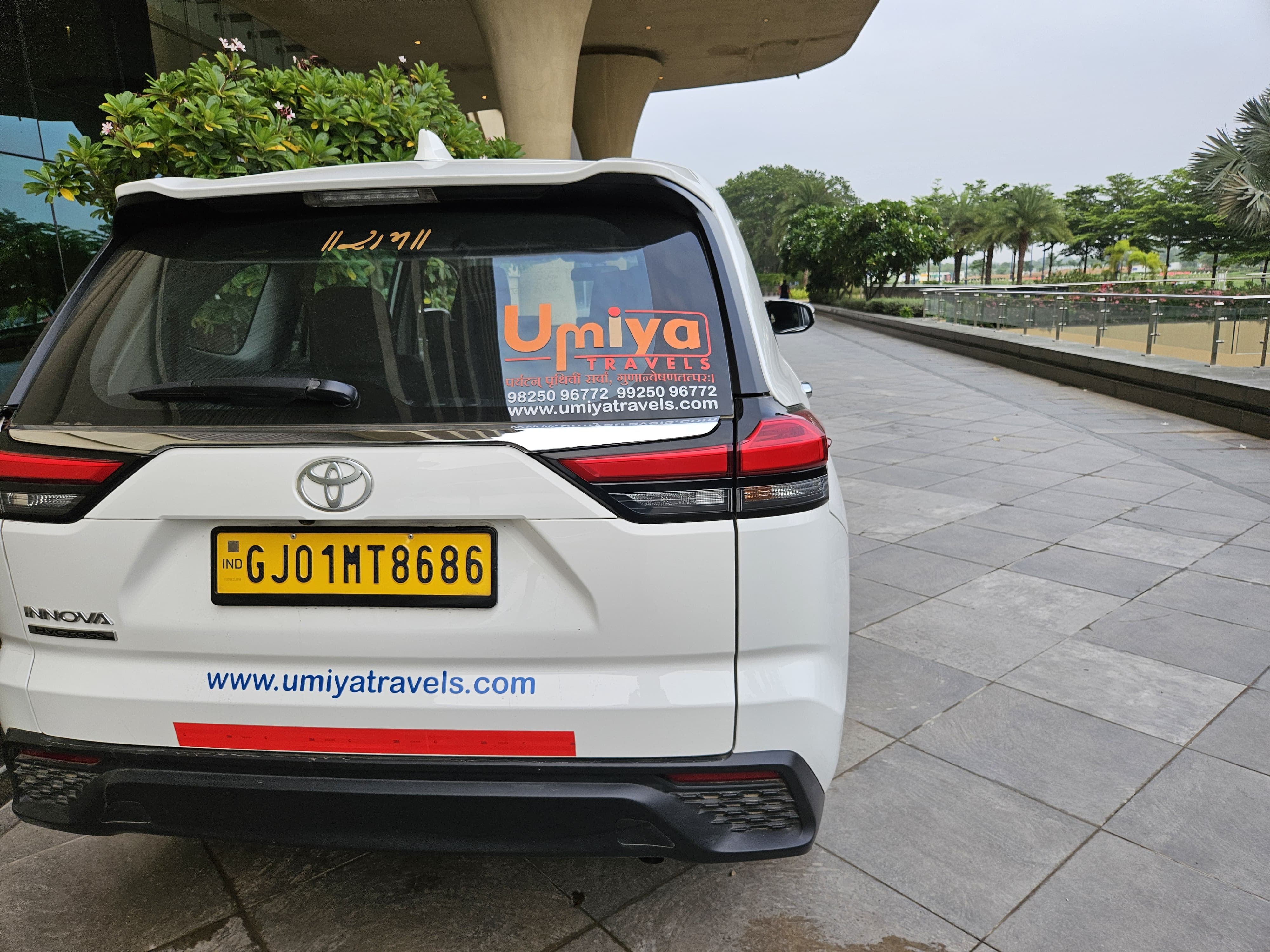 Toyota Innova Crysta Family Car Rental